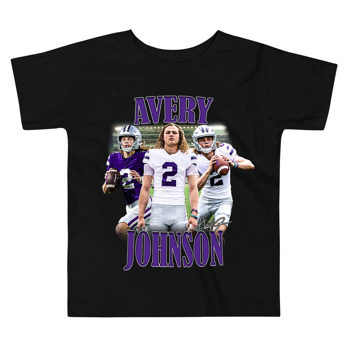 Toddler Avery Game Day T-Shirt