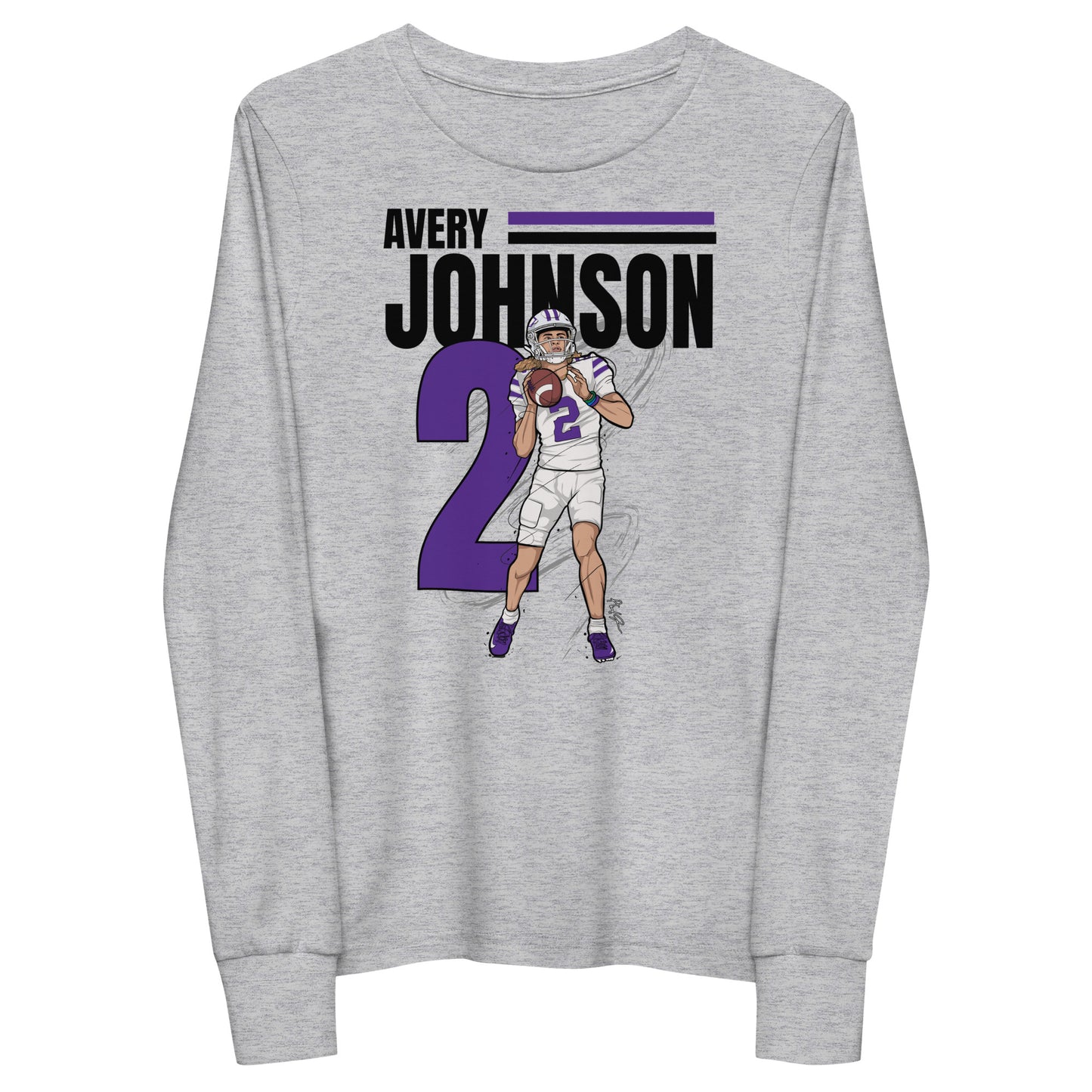 Youth AJ2 Graphic Long Sleeve