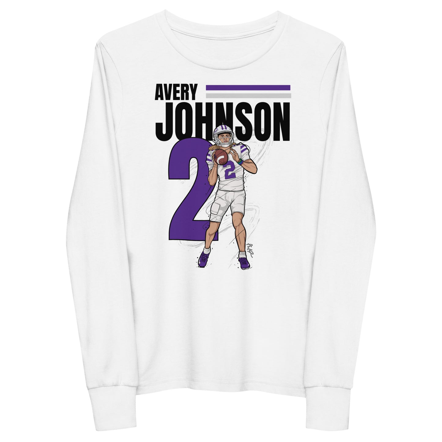 Youth AJ2 Graphic Long Sleeve